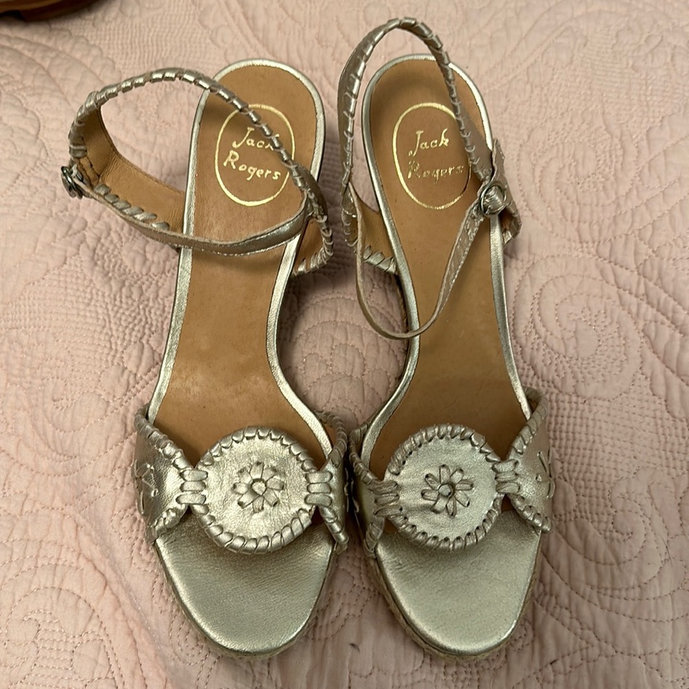 Jack Rogers Wedges without box